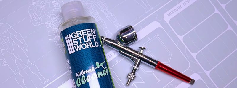 ¿Cómo limpiar un aerógrafo? - Tutorial GSW